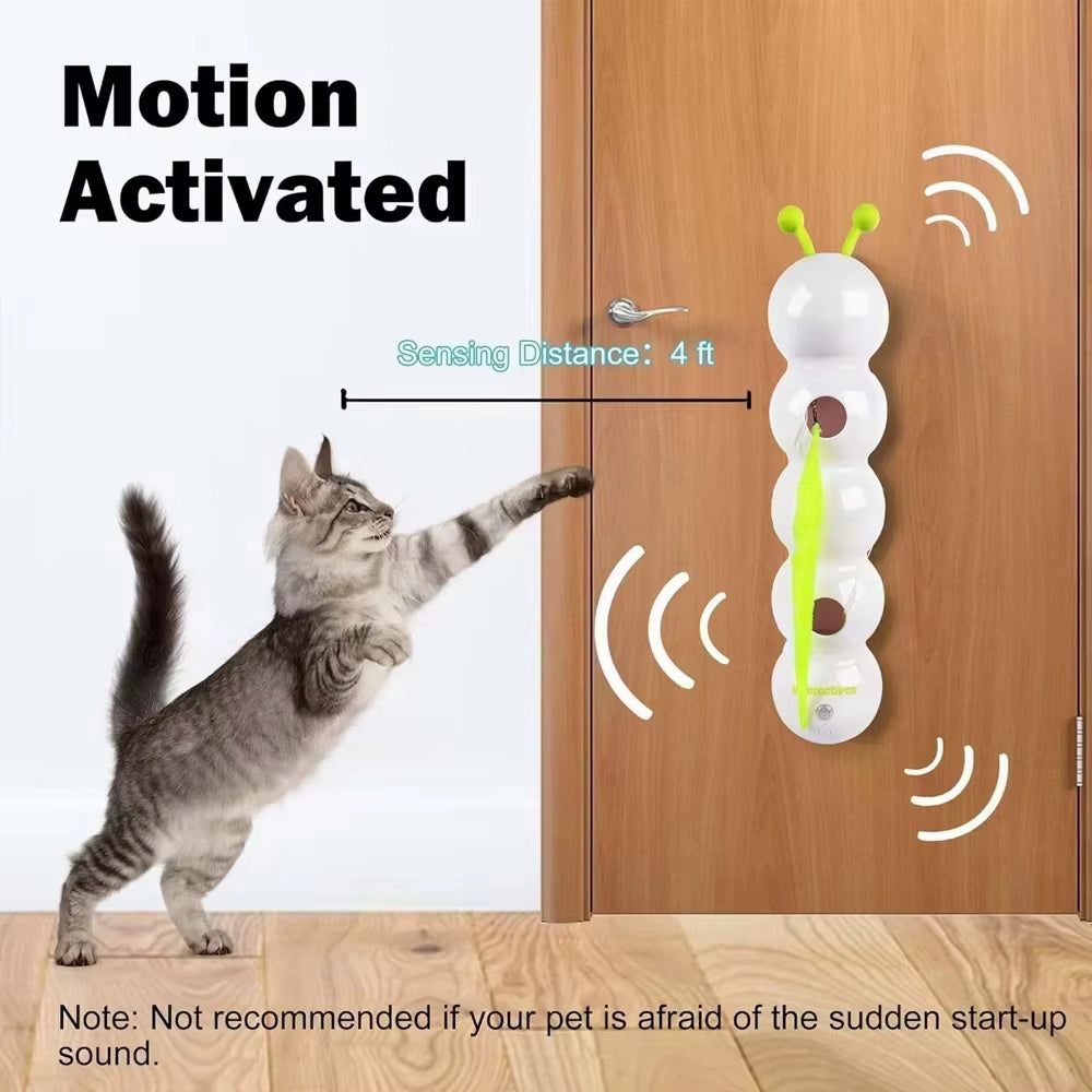 Caterpillar Interactive Cat Toy 